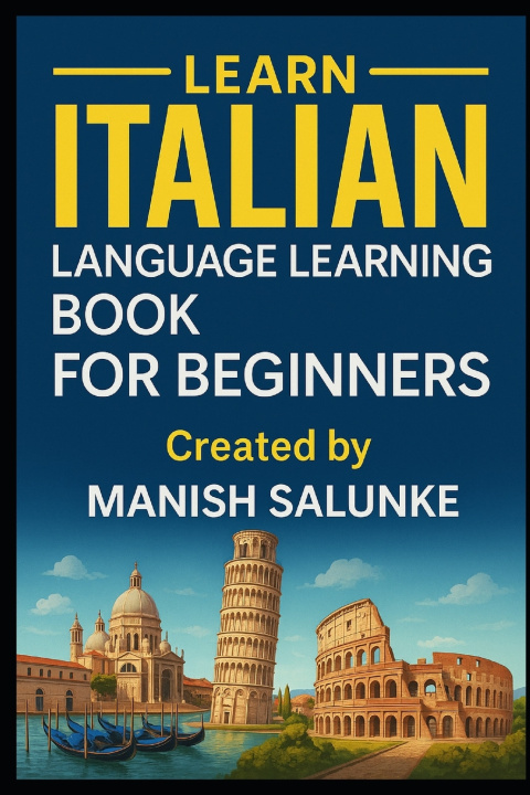 Kniha Italian Language Learning Book For Beginners Manish Salunke