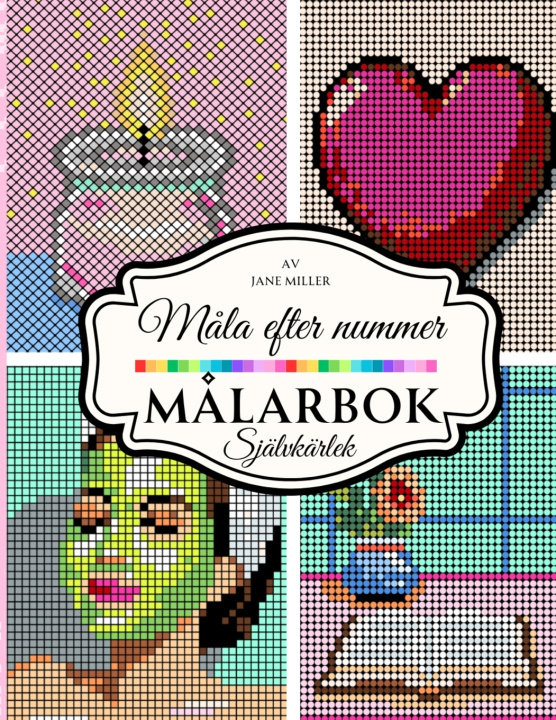Kniha Måla efter nummer målarbok Jane Miller