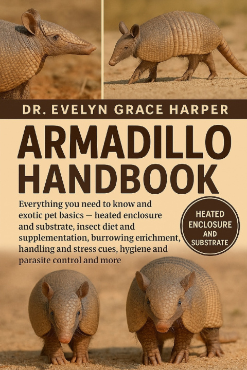 Kniha ARMADILLO HANDBOOK DR. EVELYN GRACE HARPER