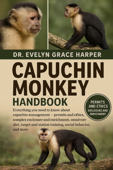 Kniha CAPUCHIN MONKEY HANDBOOK DR. EVELYN GRACE HARPER