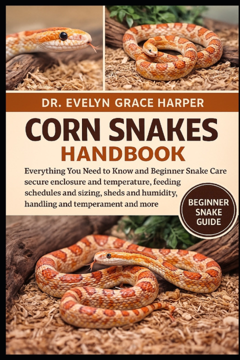 Knjiga CORN SNAKES HANDBOOK DR. EVELYN GRACE HARPER
