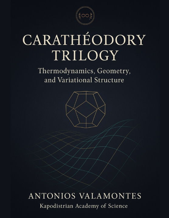 Kniha Carathéodory Trilogy Antonios Valamontes