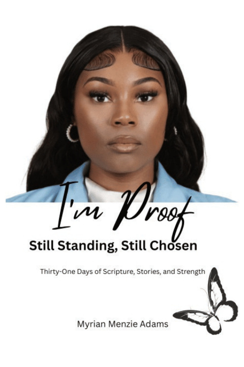 Kniha I'm Proof Myrian Menzie Adams