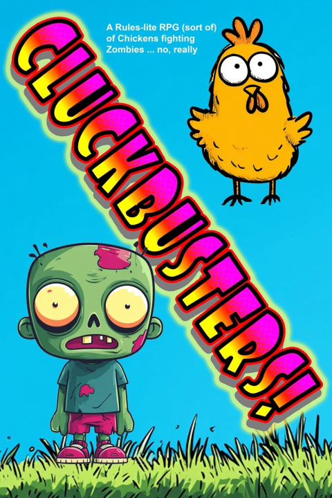 Kniha Cluckbusters! HTJ Gaming Publications