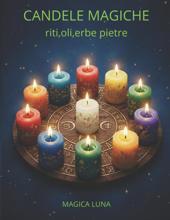 Kniha candele magiche Magica Luna