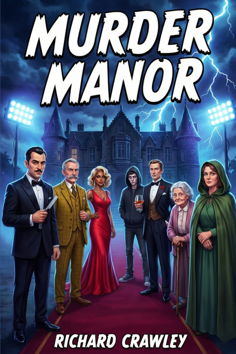 Kniha Murder Manor Richard Crawley