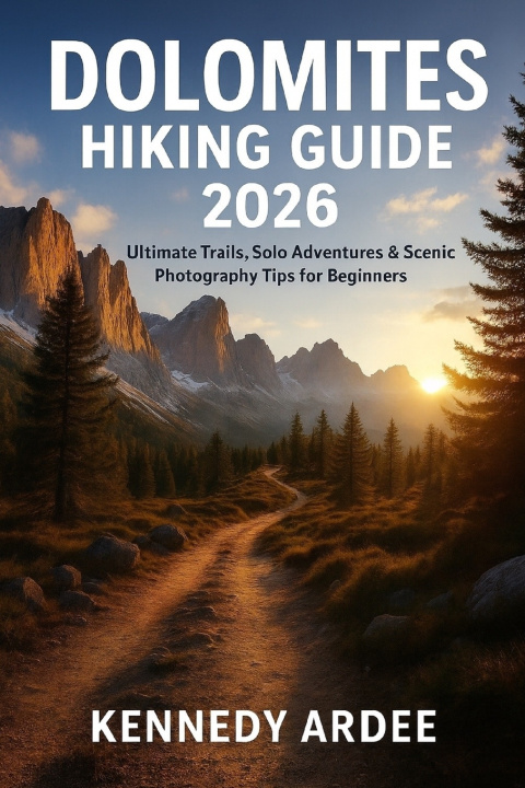 Knjiga DOLOMITES HIKING GUIDE 2026 KENNEDY ARDEE