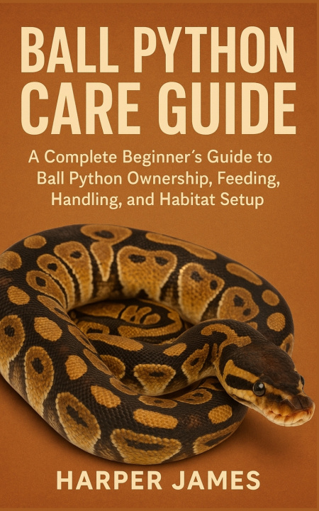 Kniha BALL PYTHON CARE GUIDE HARPER JAMES