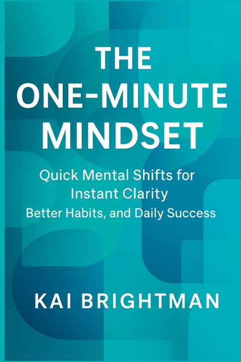 Kniha The One-Minute Mindset Kai Brightman