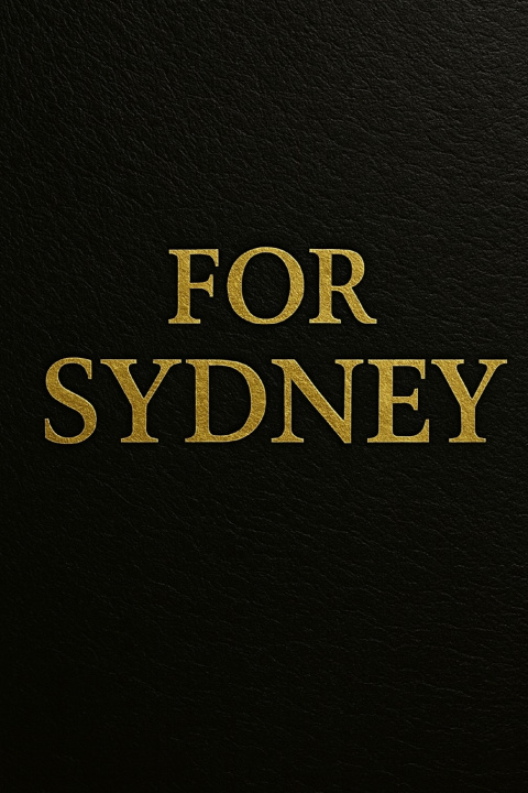 Kniha For Sydney Justin Goldston PhD