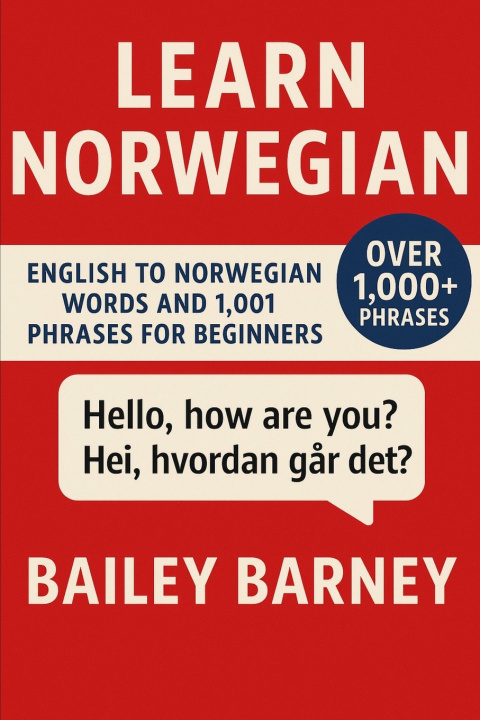 Kniha Learn Norwegian Bailey Barney