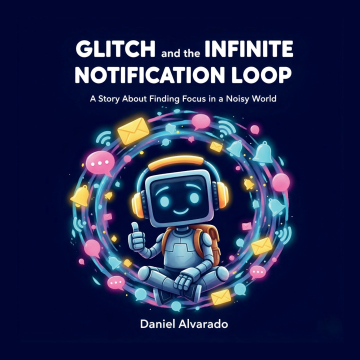 Kniha Glitch and the Infinite Notification Loop Daniel Alvarado