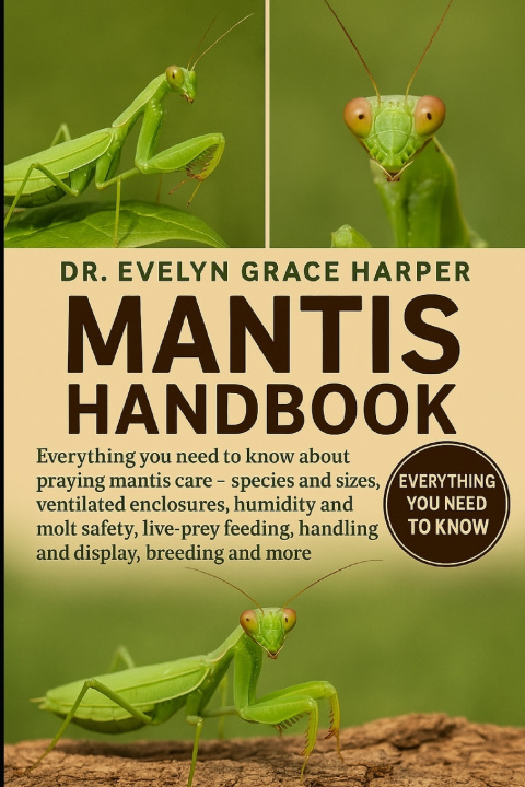 Kniha MANTIS HANDBOOK DR. EVELYN GRACE HARPER