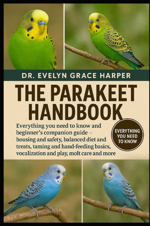 Kniha PARAKEET HANDBOOK DR. EVELYN GRACE HARPER