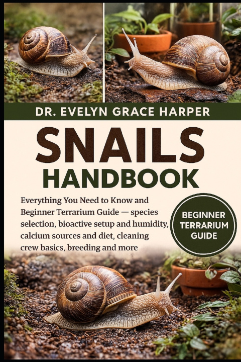 Kniha SNAILS HANDBOOK DR. EVELYN GRACE HARPER