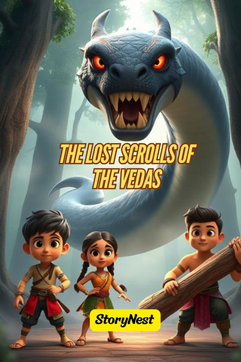 Kniha The Lost Scrolls of the Vedas Story Nest