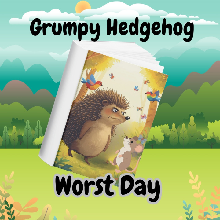 Kniha Grumpy Hedgehog Worst Day SHAHEE