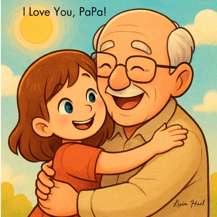 Kniha I love you, PaPa! Livia Hart