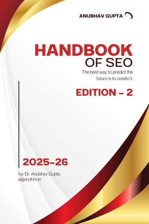 Kniha Handbook of SEO Anubhav Gupta
