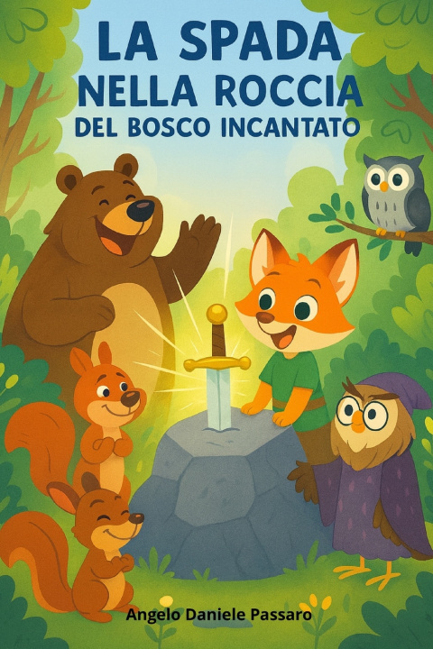 Knjiga La Spada nella Roccia del bosco incantato Angelo Daniele Passaro