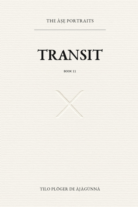 Kniha TRANSIT TILO PLÖGER DE ÀJÀGÙNNÀ