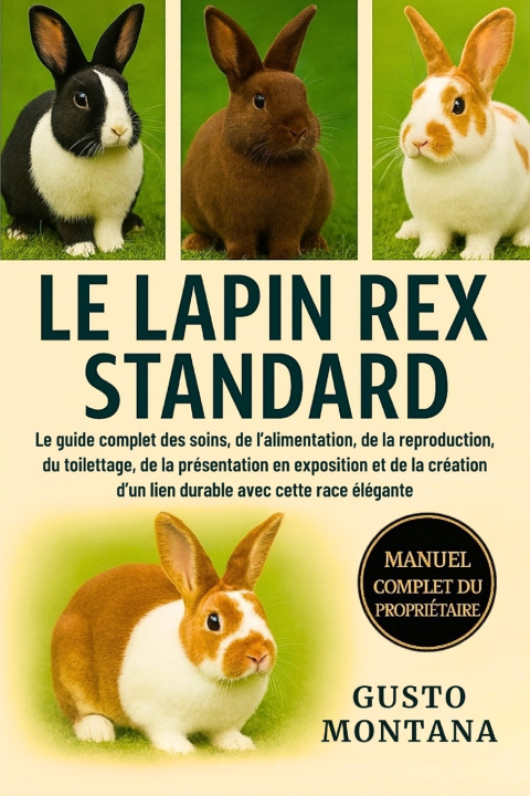 Kniha LE LAPIN REX STANDARD GUSTO MONTANA