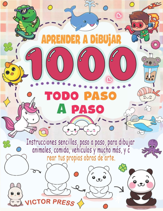Kniha aprender a dibujar todo VICTOR PRESS