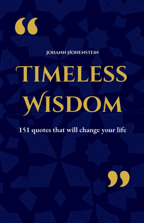 Kniha Timeless Wisdom Johann Hohenstein