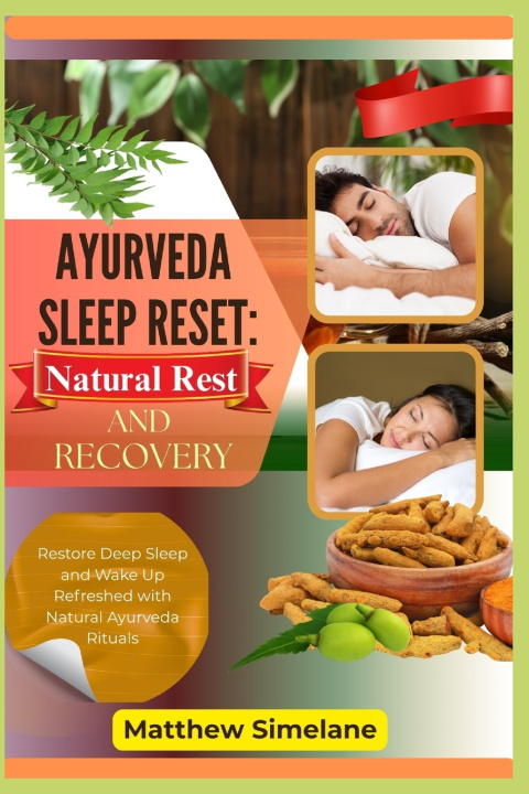 Kniha Ayurveda Sleep Reset Matthew Simelane