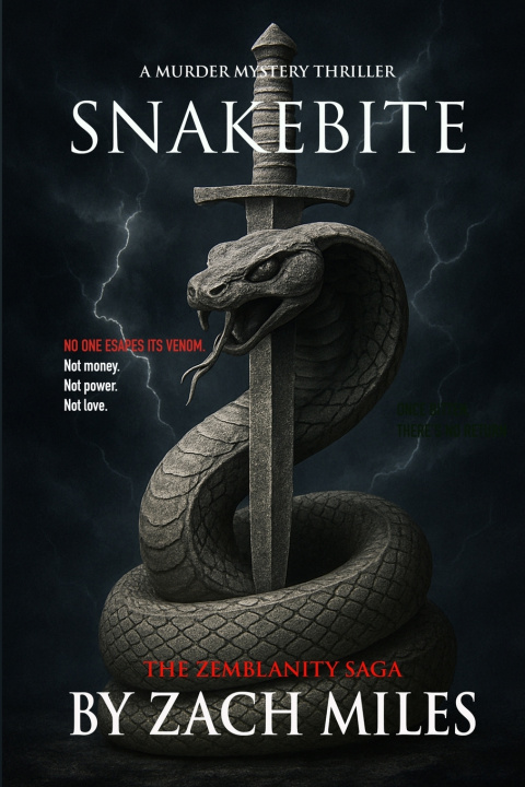Kniha SNAKEBITE Zach Miles