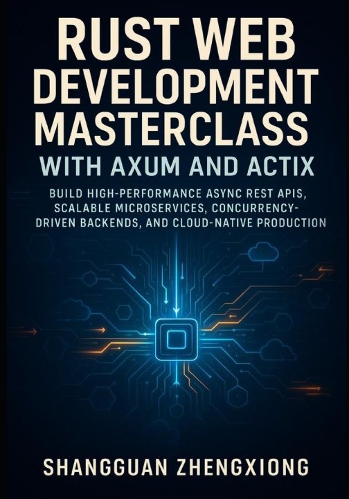 Kniha RUST WEB DEVELOPMENT MASTERCLASS WITH AXUM AND ACTIX Shangguan Zhengxiong