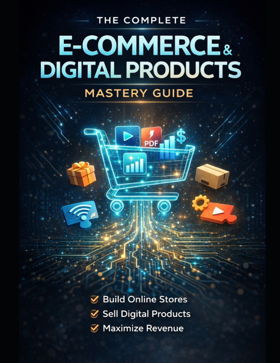 Kniha The Complete E-Commerce & Digital Products Mastery Guide Reda Nait Sidi Ahmed