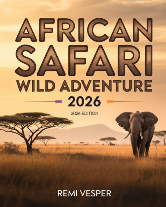 Kniha AFRICAN SAFARI WILD ADVENTURE 2026 REMI VESPER