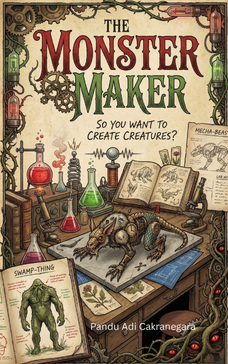 Kniha The Monster Maker Pandu Adi Cakranegara