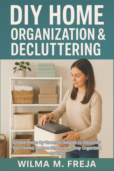Kniha DIY HOME ORGANIZATION & DECLUTTERING WILMA M. FREJA