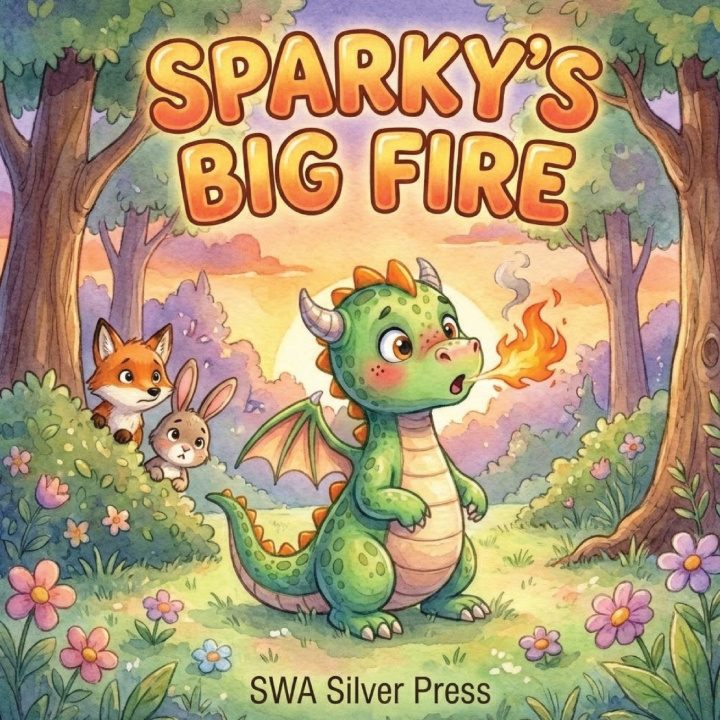 Kniha Sparky's Big Fire SWA Silver Press