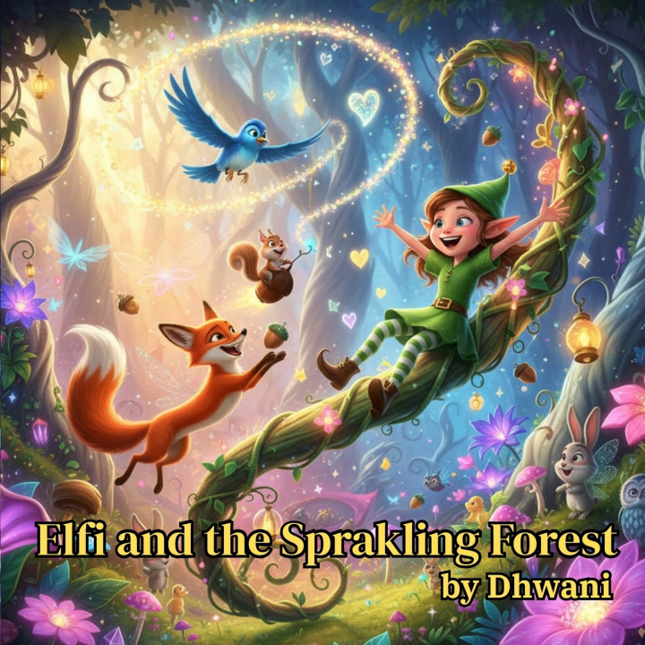 Kniha Elfi and the Sparkling Forest Dhwani Parikh