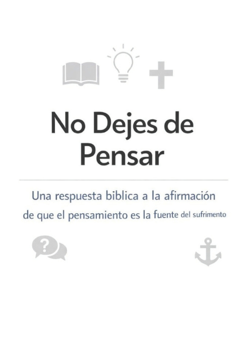 Knjiga No Dejes de Pensar Mariano Lopez