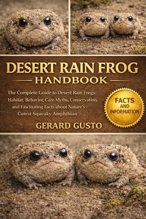 Kniha DESERT RAIN FROG HANDBOOK GERARD GUSTO