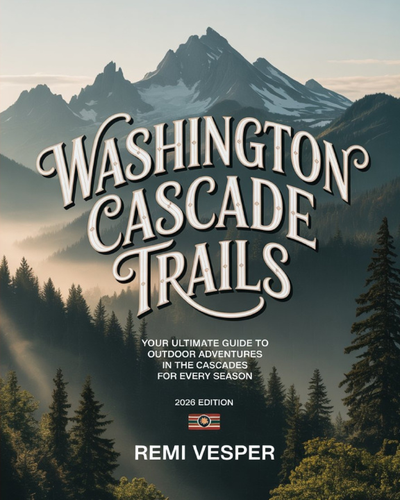 Kniha WASHINGTON CASCADE TRAILS REMI VESPER
