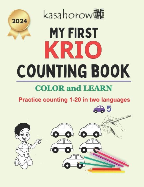 Kniha My First Krio Counting Book kasahorow