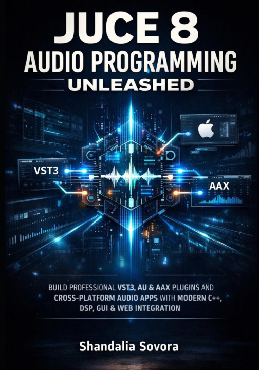 Kniha JUCE 8 AUDIO PROGRAMMING UNLEASHED Shandalia Sovora