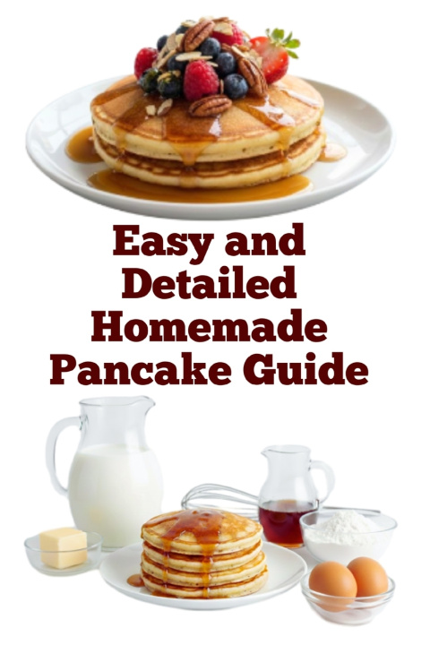 Kniha Easy and Detailed Homemade Pancake Guide Zulfiqar Khan