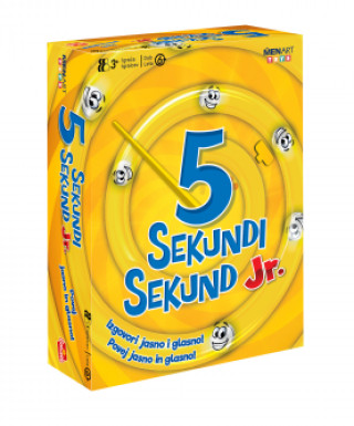 Kniha 5 sekundi Junior 