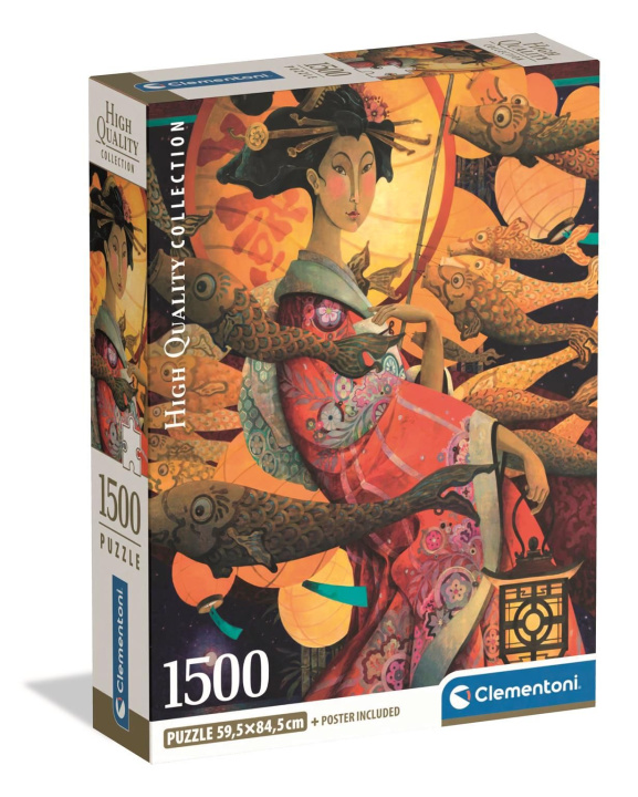 Hra/Hračka Puzzle 1500 elementów. Compact. Koinobori Dance 