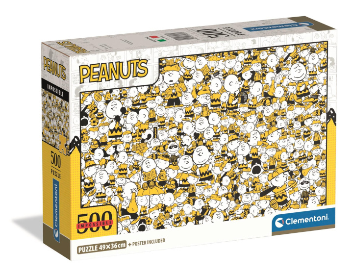 Kniha Puzzle 500 elementów. Compact. Impossible Peanuts 