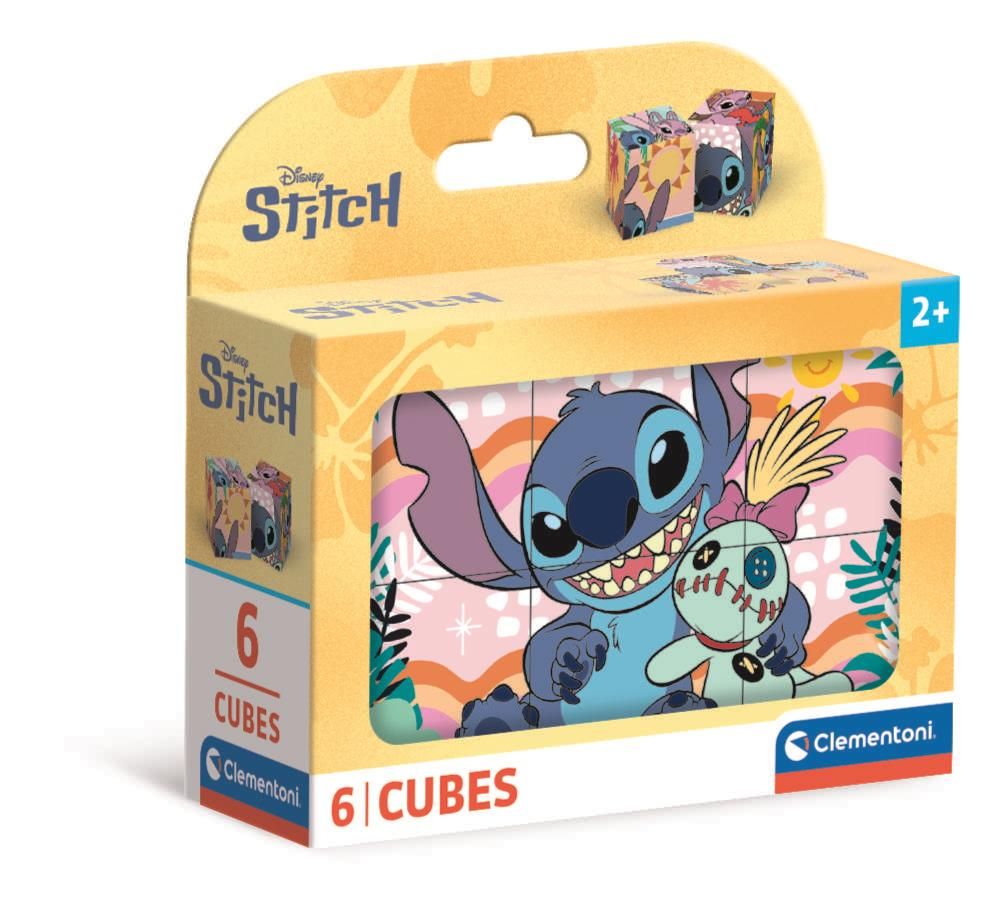 Hra/Hračka Klocki 6 elementów. Stitch 