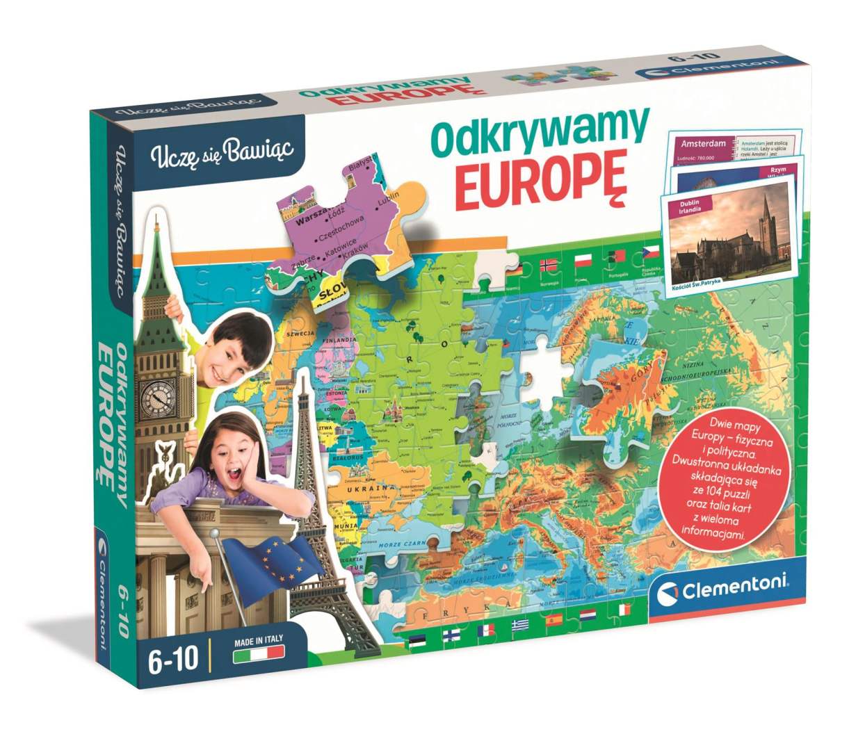 Kniha Odkrywamy Europę 