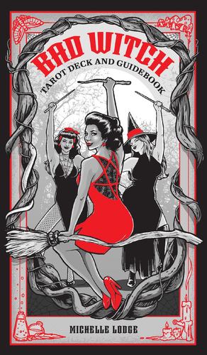 Βιβλίο Bad Witch Tarot Deck and Guidebook Michelle Lodge