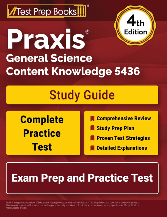 Kniha Praxis General Science Content Knowledge 5436 Study Guide Lydia Morrison